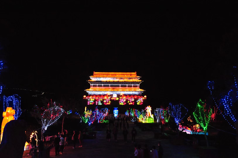 东山灯展夜景